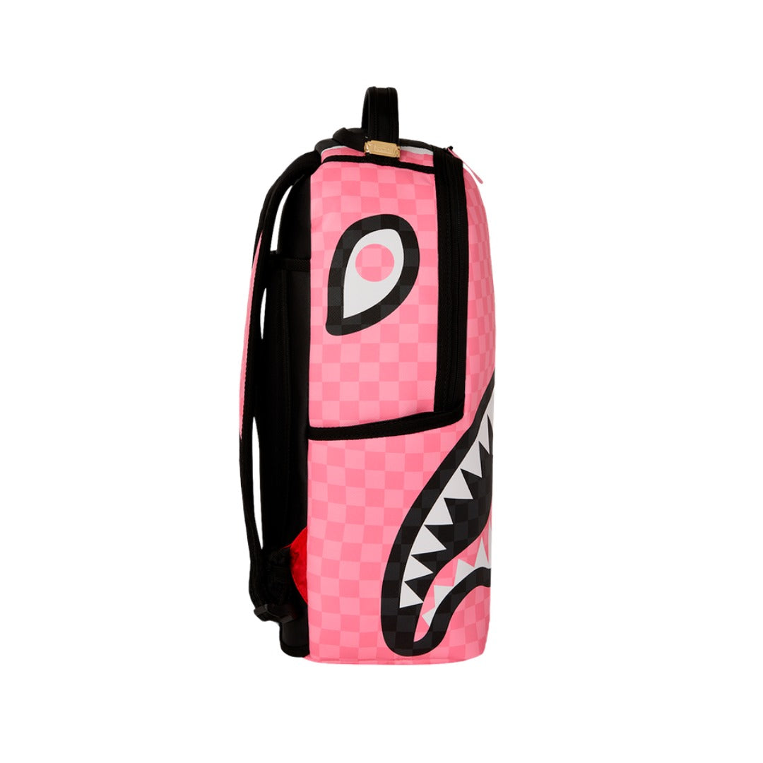 SPRAYGROUND Pink And Black Tear Sip DLXSV Backpack