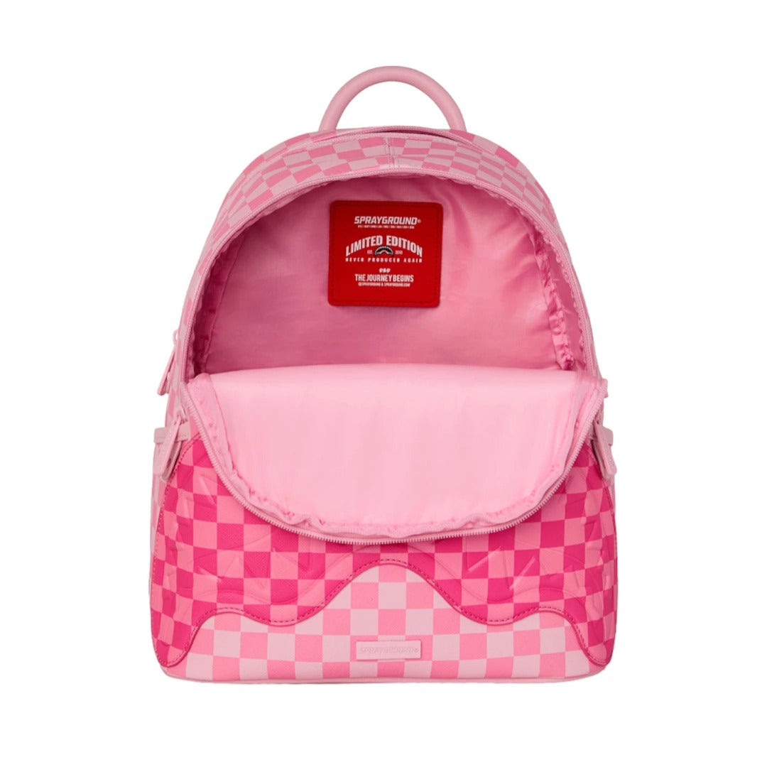 SPRAYGROUND Pink Sip Patch Savage Backpack