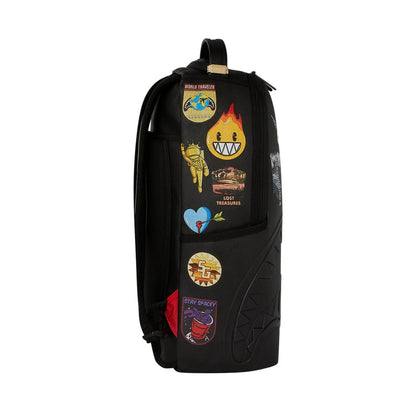 SPRAYGROUND Sharkmouth Embossed W Patches DLXSV Backpack