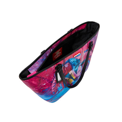 SPRAYGROUND Spongebob Painted Patrick Tote