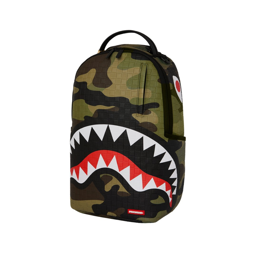 SPRAYGROUND Woodland Camo Check DLXSV Backpack