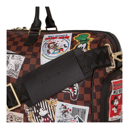 SPRAYGROUND  Mens Lifestyle Duffel Bag Mickey Mouse Global Mogul