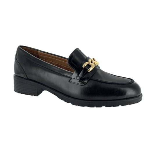 Strive Paris Loafer with sleek leather upper, contoured footbed, and slip-on comfort design for daily wear









