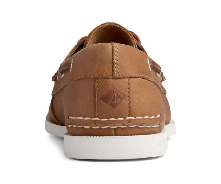 Sperry Men's Authentic Original PLUSHWAVE 2.0 Boat Shoe STS23946 Tan