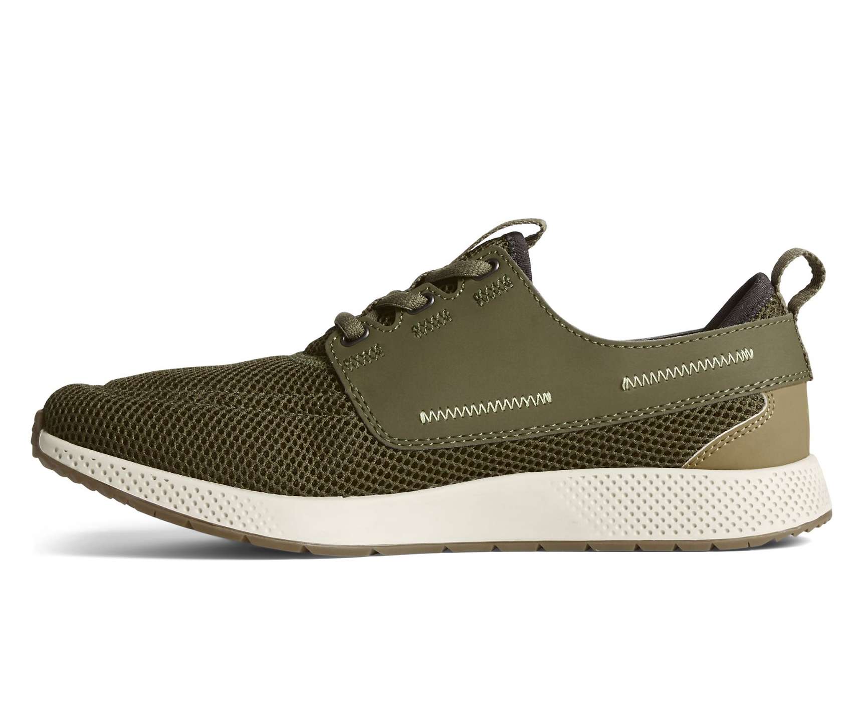 Sperry Men's 7 Seas Water Sport Sneaker STS23918 Olive
