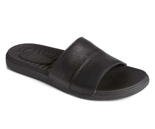 Sperry Men's Dock PLUSHWAVE Slide Sandal STS24138 Black