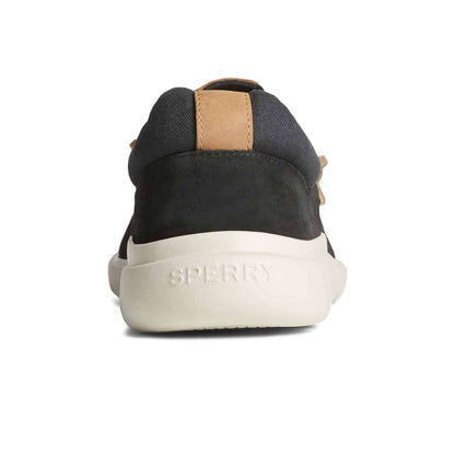 Sperry Men's Captain's Moc Suede Slip On - Black
