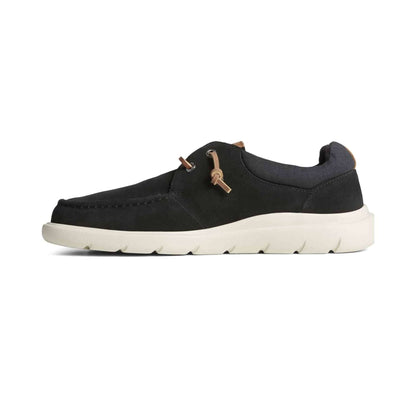Sperry Men's Captain's Moc Suede Slip On - Black