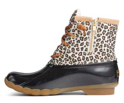 Sperry Women's Saltwater Animal Print Duck Boot STS85919