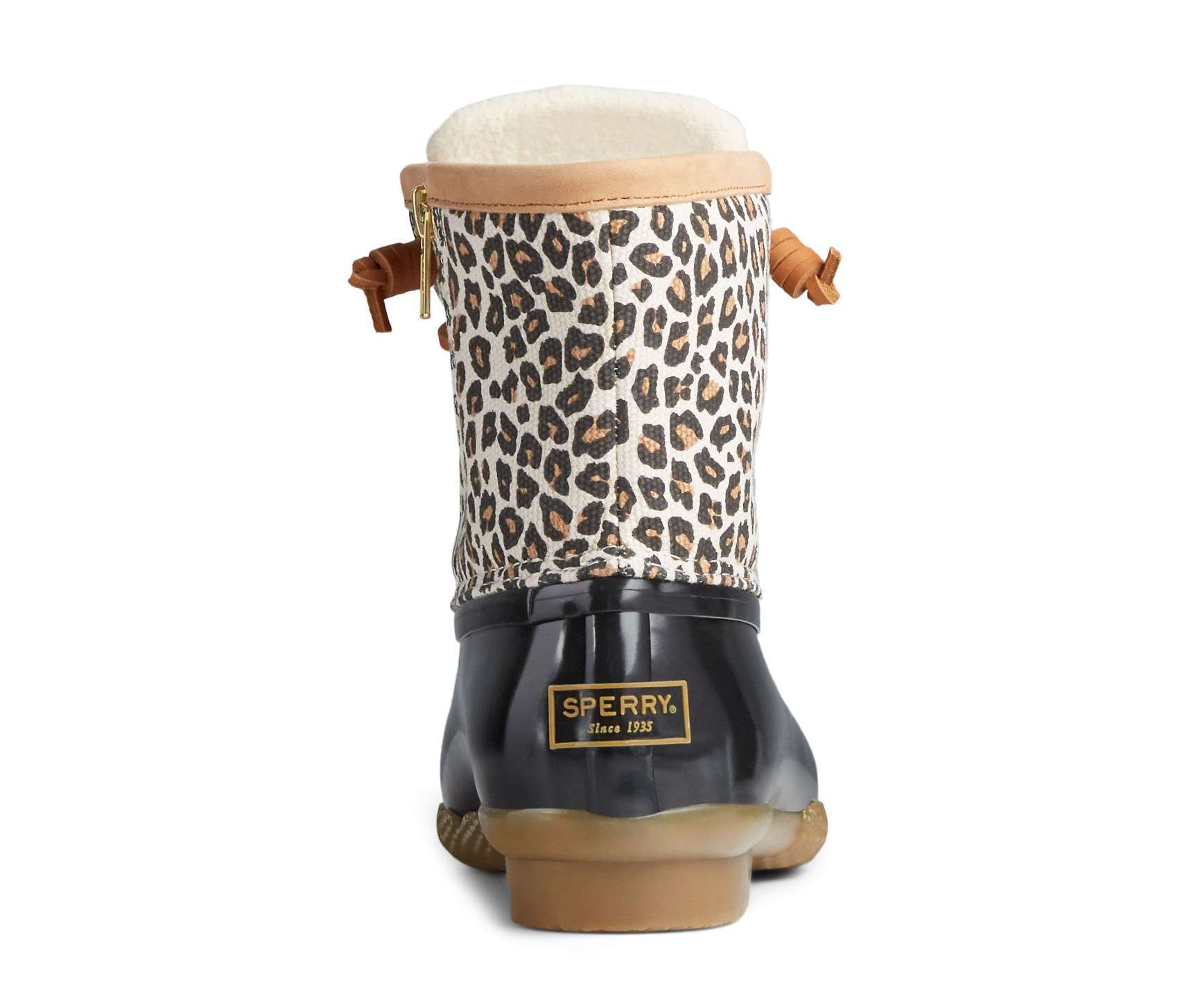 Sperry Women's Saltwater Animal Print Duck Boot STS85919