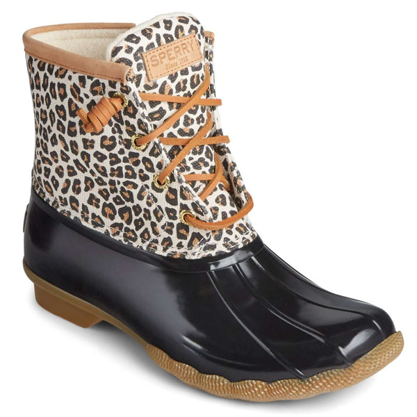 Sperry Women's Saltwater Animal Print Duck Boot STS85919