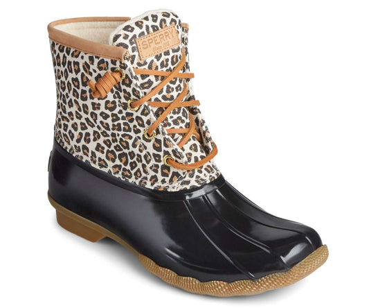 Sperry Women's Saltwater Animal Print Duck Boot STS85919