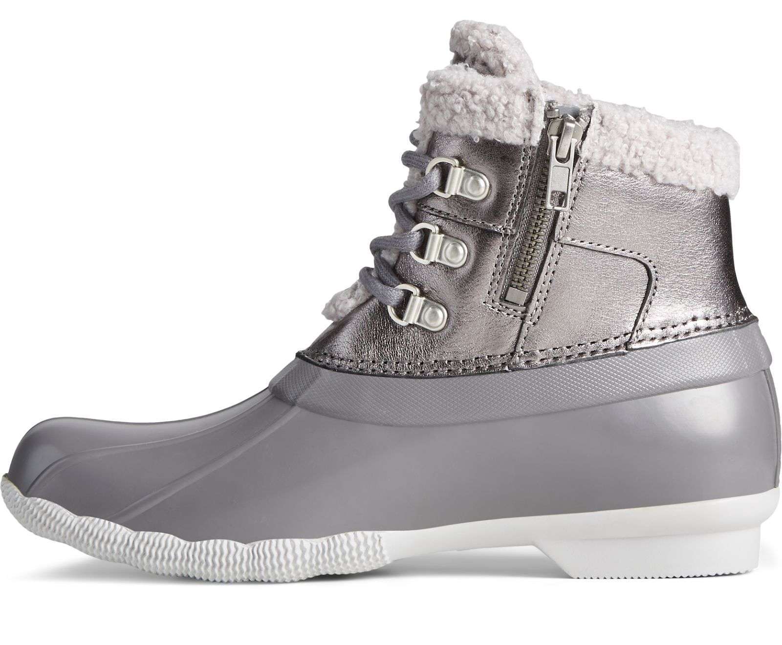 Sperry Women's Saltwater Alpine Duck Boot STS86692 Grey