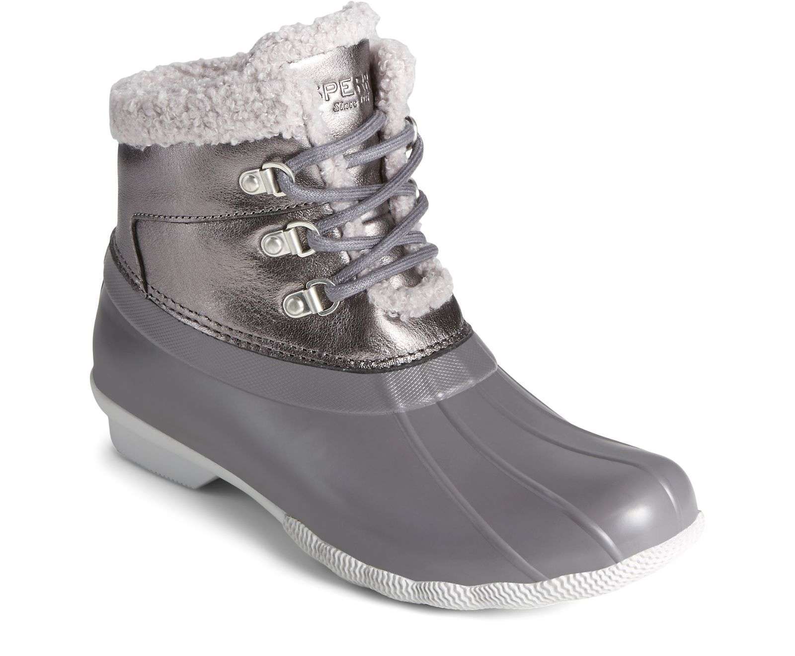 Sperry Women's Saltwater Alpine Duck Boot STS86692 Grey