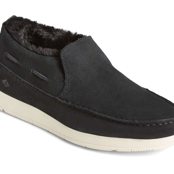Sperry Women's Moc-Sider Suede Slip On STS86937 Tan