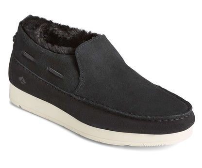 Sperry Women's Moc-Sider Suede Slip On STS86937 Tan