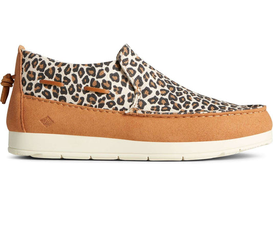 Sperry Women's Moc-Sider Cheetah Slip On STS87052