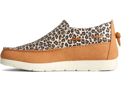 Sperry Women's Moc-Sider Cheetah Slip On STS87052