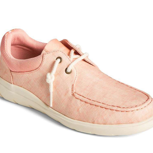 Sperry Women's Captain's Moc Chambray Loafer STS87230 Grey