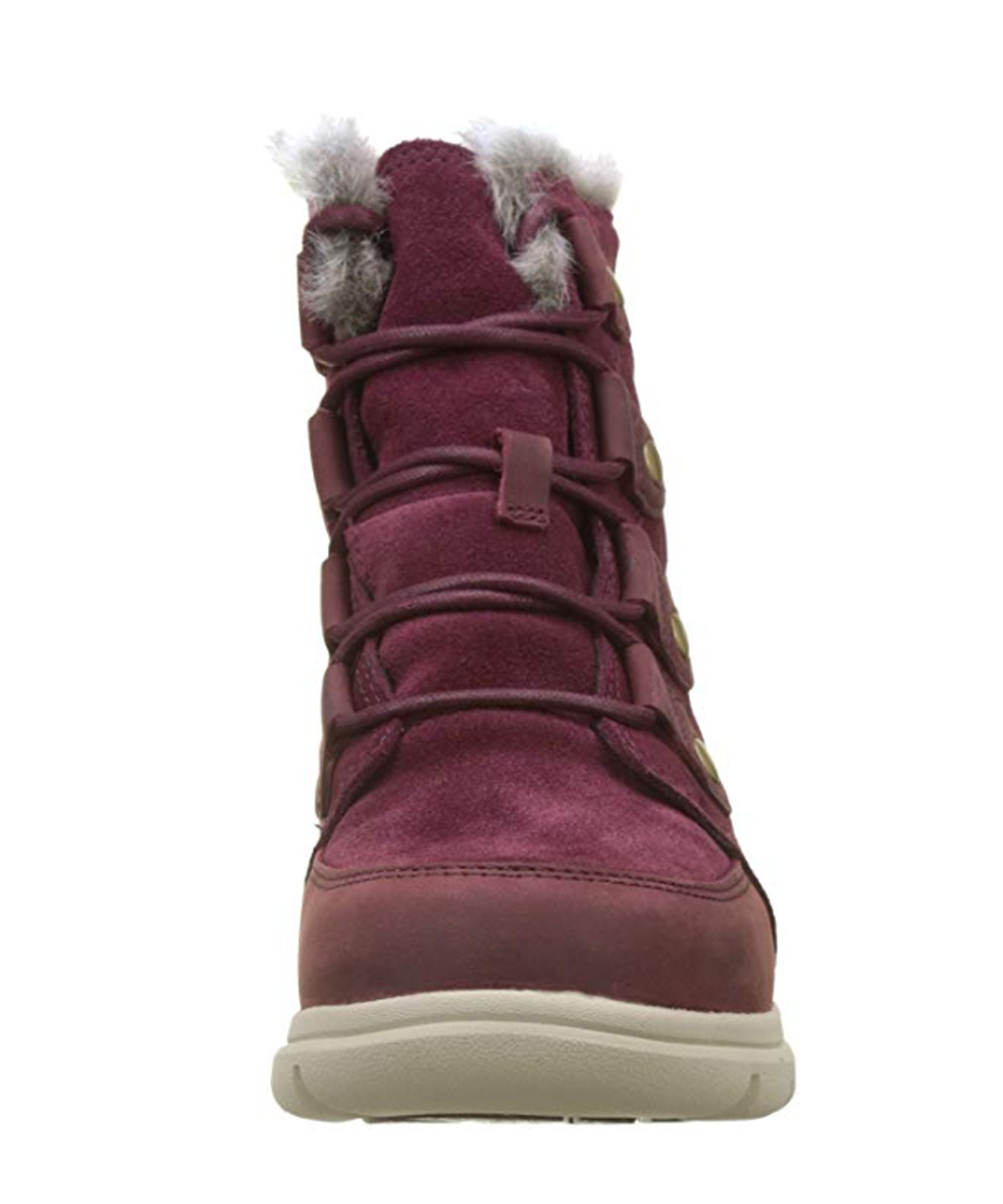 Sorel Women Explorer Joan boots - Rich wine, Ancient Fossil
