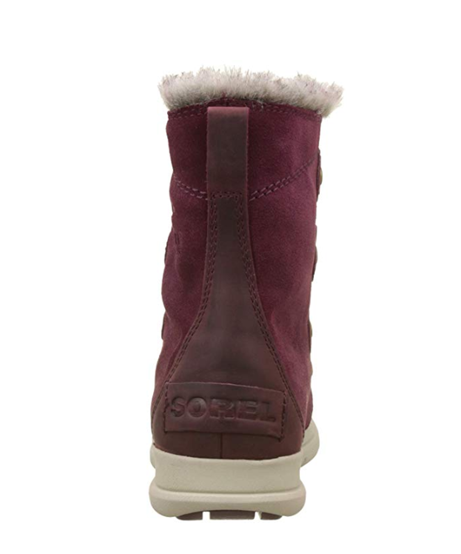 Sorel Women Explorer Joan boots - Rich wine, Ancient Fossil