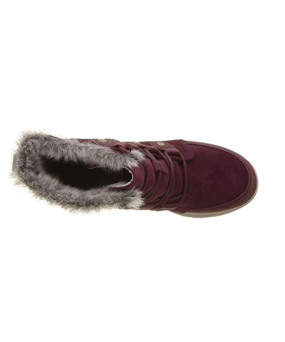 Sorel Women Explorer Joan boots - Rich wine, Ancient Fossil