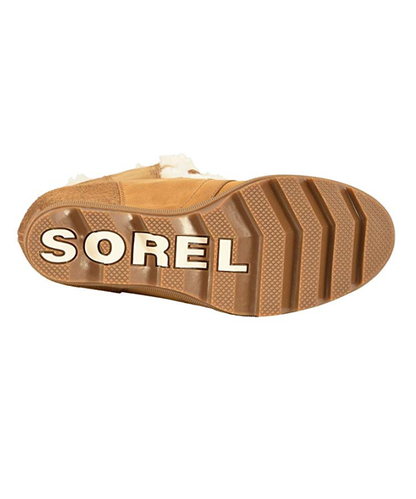 Sorel Women's Joan Wedge Shearling Boots (Camel Brown)