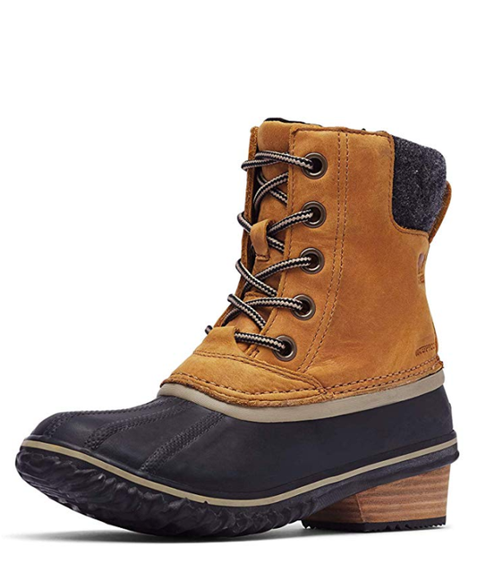 Sorel Women's Slimpack Lace Ii Snow Boots (NL2348-052) Quarry/Black
