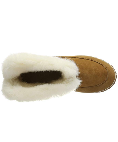 Sorel Women's Out 'N About Slipper Booties (Elk/Natural) (NL3073-286)