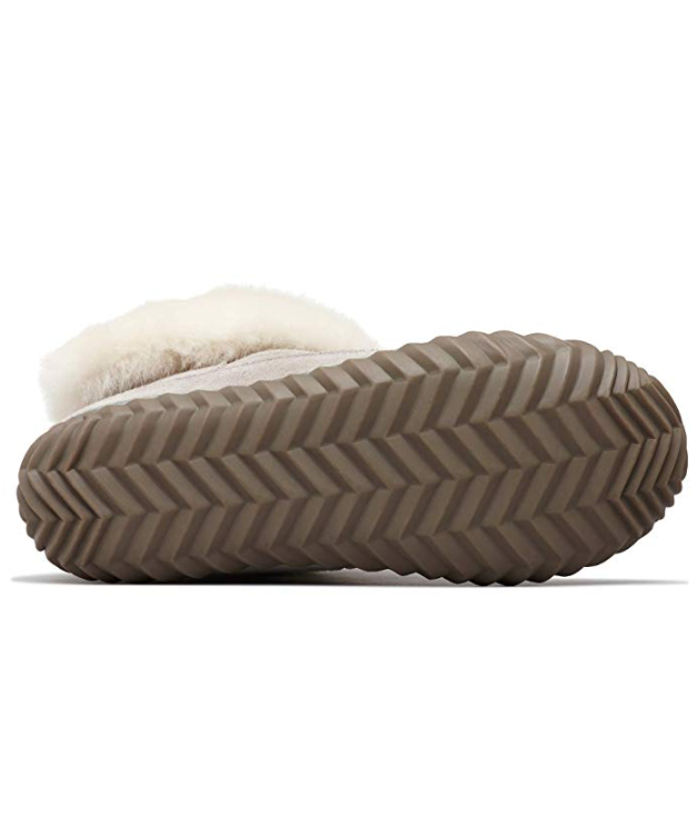 Sorel Women's Out 'N About Slipper Booties (Chrome Grey/Natural)