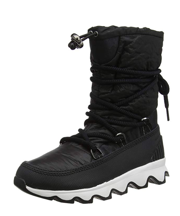 Sorel Women's Kinetic lace Boot (Camo-Black/White)