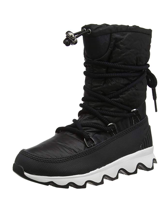 Sorel Women's Kinetic lace Boot (Camo-Black/White)