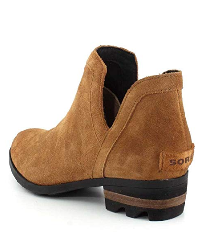 Sorel   Women's Lolla Cut Out Bootie Carmel Brown