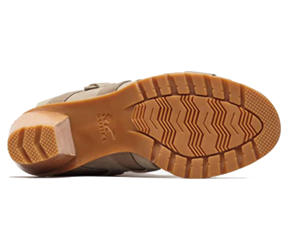 Sorel  Women's Nadia Buckle II Open Toe Wedge Sandals Sage