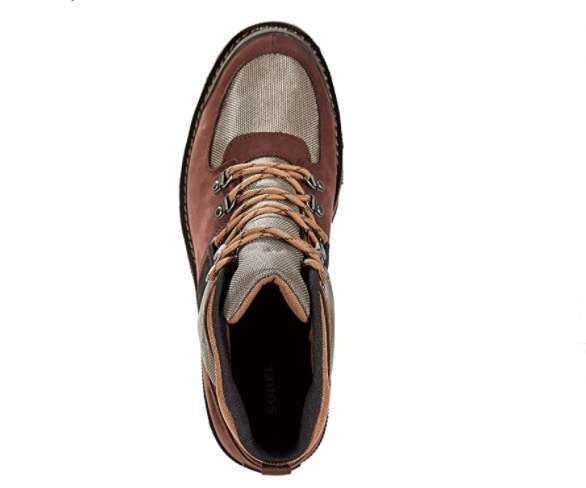 Sorel Men's Madson Sports Hiker Leather boots Brown Mud