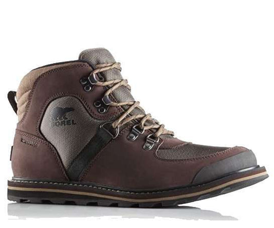 Sorel Men's Madson Sports Hiker Leather boots Brown Mud