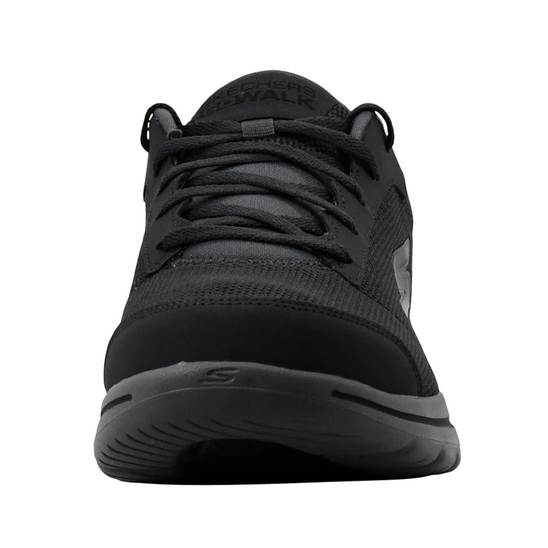 Skechers Men's GOwalk 5 Demitasse  Shoes- Charcoal/Black