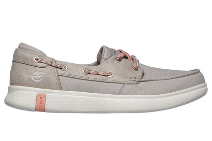 Skechers Women's Glide Ultra-Playa Boat Shoe #16110 Natural