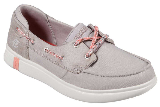 Skechers Women's Glide Ultra-Playa Boat Shoe #16110 Natural