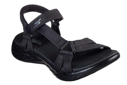 Skechers Women's On-The-go 600-Brilliancy Sport Sandal #15316 Black