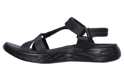 Skechers Women's On-The-go 600-Brilliancy Sport Sandal #15316 Black