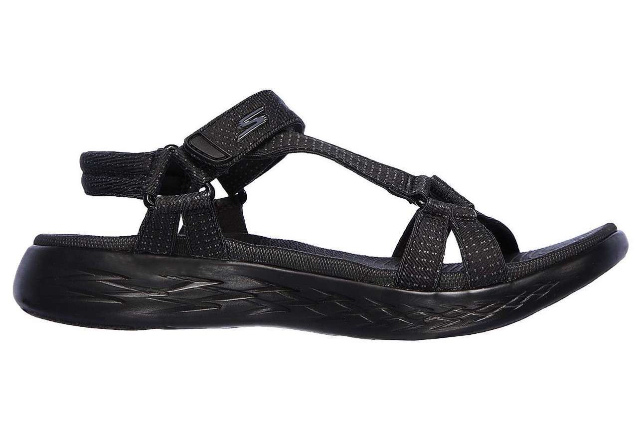 Skechers Women's On-The-go 600-Brilliancy Sport Sandal #15316 Black