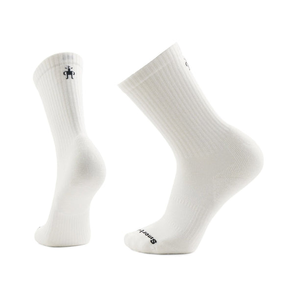 Athletic crew socks 2-pack featuring lightweight merino wool construction, breathable performance comfort, and supportive training-ready styling for active wear