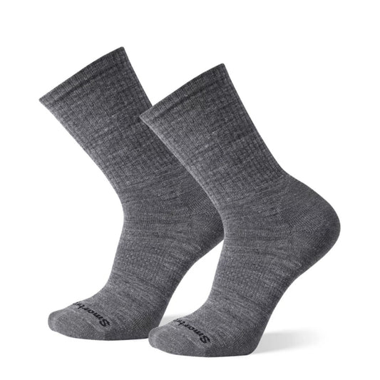 Athletic crew socks 2-pack featuring lightweight merino wool construction, breathable performance comfort, and supportive training-ready styling for active wear