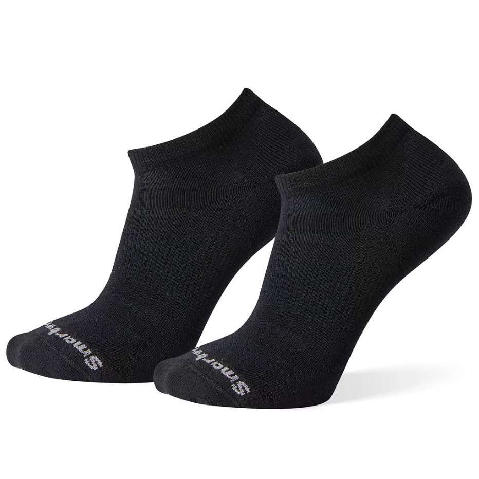 Lightweight athletic micro socks 2-pack featuring breathable merino wool construction, targeted cushioned comfort, and low-profile performance styling for training and active wear