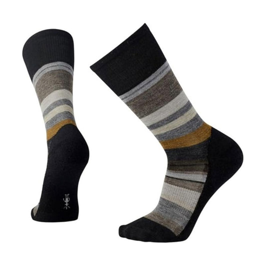 Men’s crew lifestyle socks featuring soft merino wool construction, breathable everyday comfort, and celestial-inspired Saturnsphere styling for casual wear