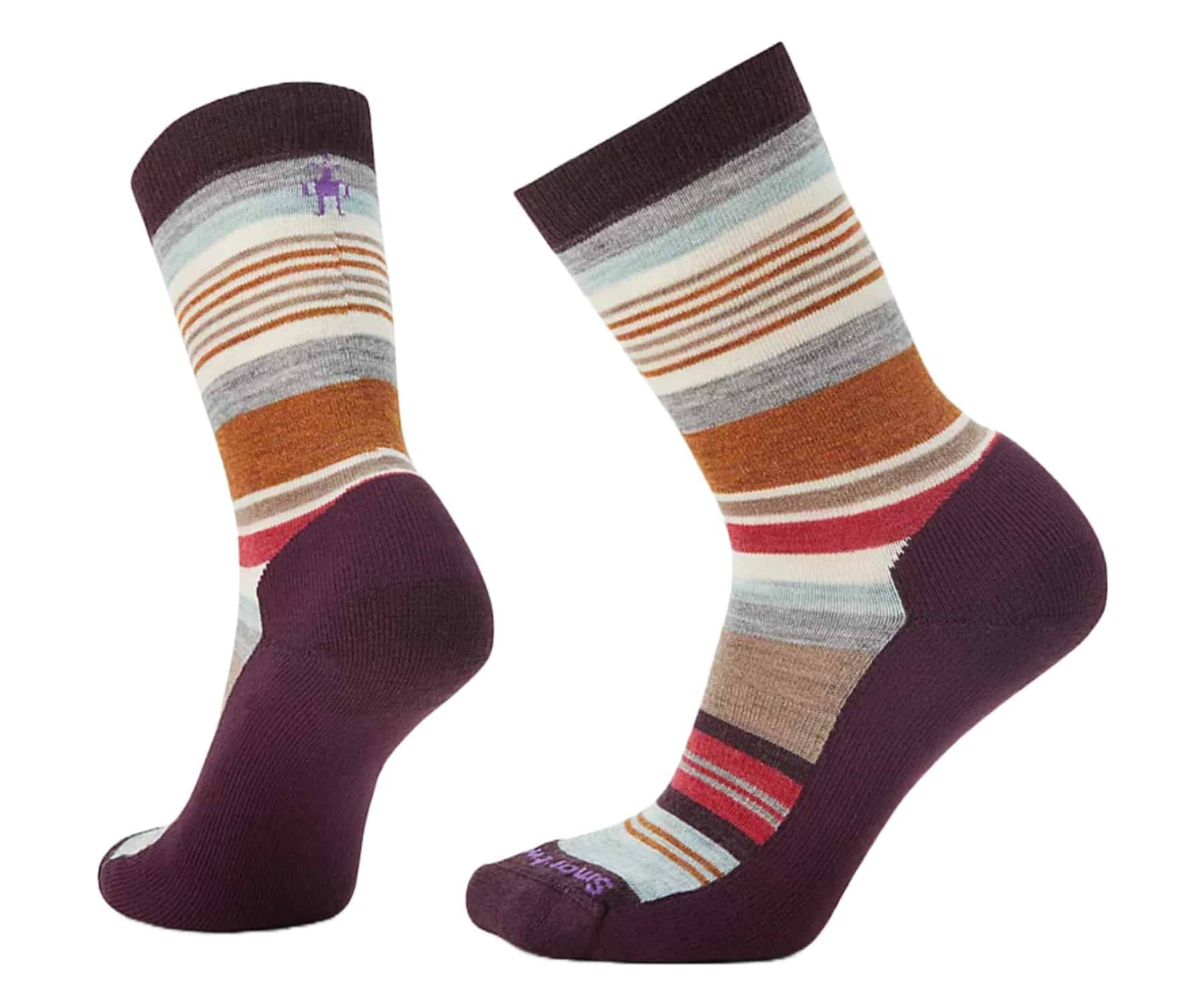 Women’s crew lifestyle socks featuring lightweight merino wool construction, breathable everyday comfort, and celestial-inspired Joviansphere styling for casual wear