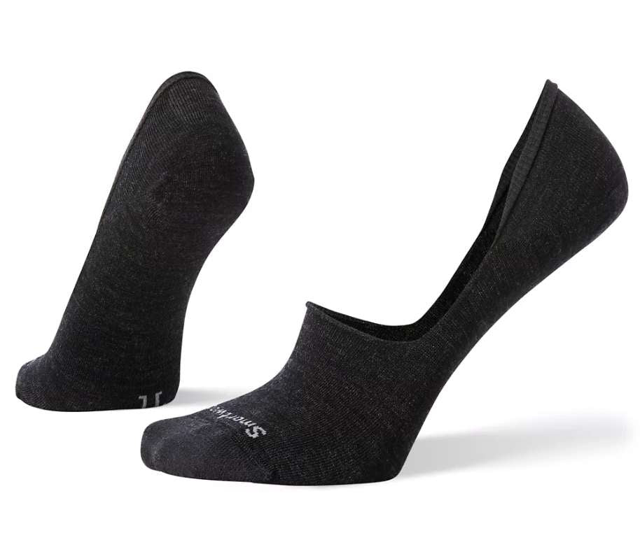 Women’s no show socks 2-pack featuring lightweight merino wool construction, breathable everyday comfort, and discreet low-profile styling for casual and athletic footwear