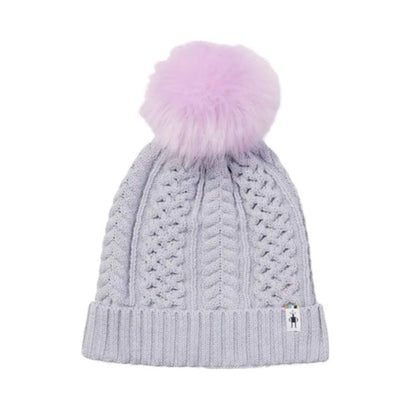 Smartwool Women's Lodge Girl Beanie - Purple Eclipse Heather