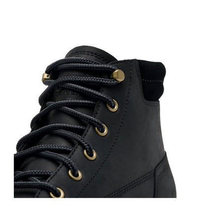 Sorel Men's Lark-47 Moc Toe Wp -  Black/Bleached Ceramic